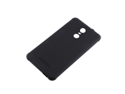 Cubierta Trasera Ultrafina Resistente A Impactos De Tpu Blanda Case De Protección Completa Para Redmi Note 3 Negro