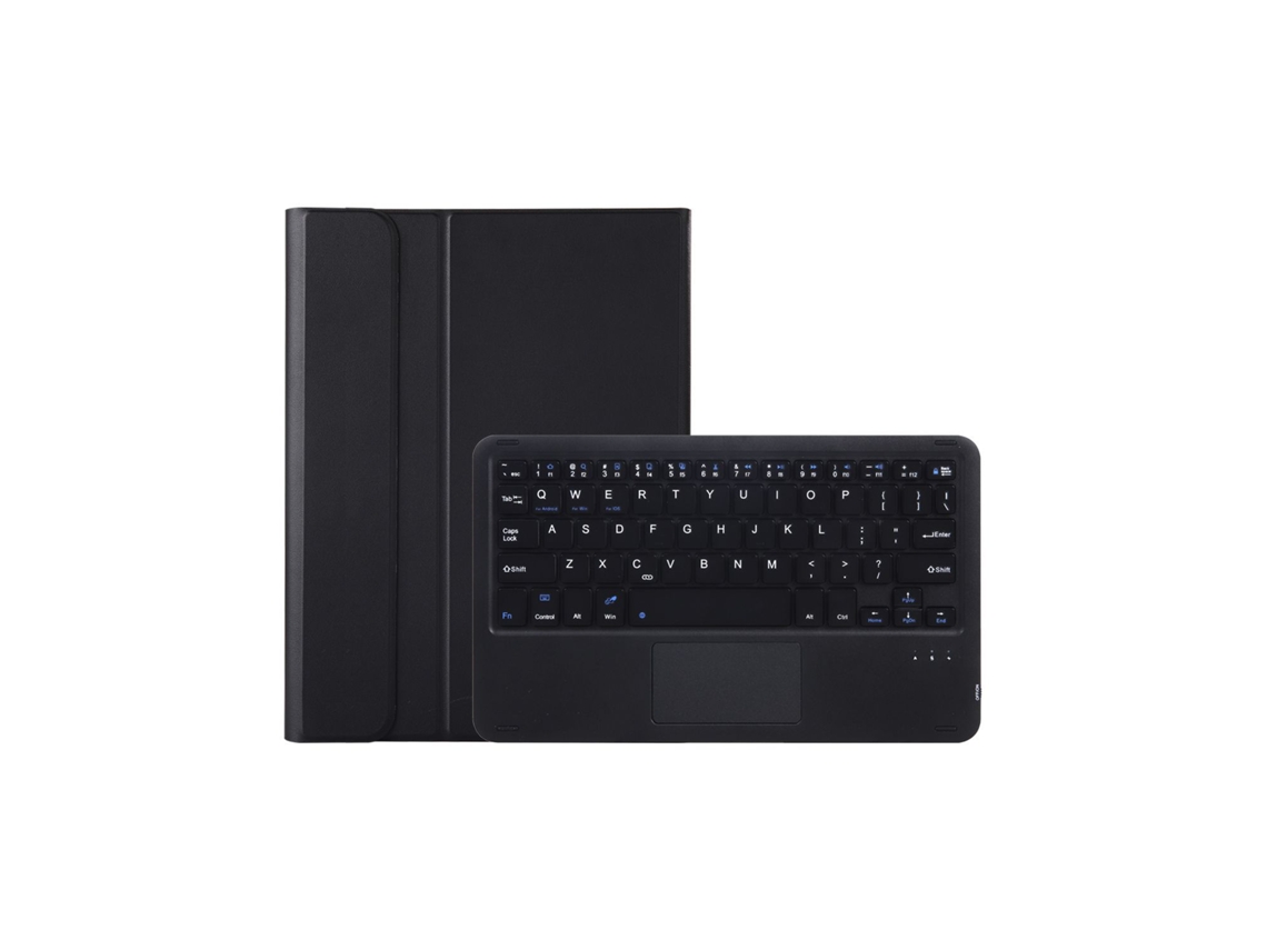 Funda con teclado Bluetooth Fwinl para Lenovo Pad Pro12.72025, teclado táctil, portugués, negro