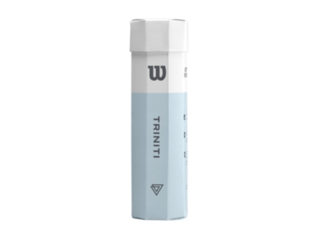 Juego de 4 pelotas de tenis WILSON Trinit