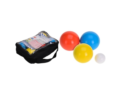 Juego petanca madera 6 bolas