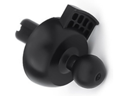 Clip de ventilación para soportes de coche, 17 mm, para climas cálidos/fríos Jortmrd