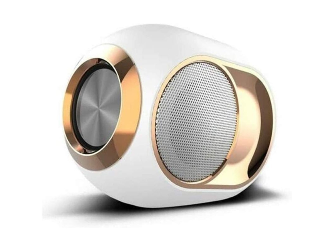 Altavoz Bluetooth Portátil Slkqqqiq, Estéreo De 108 Db, Potente Subwoofer, Múltiples Modos, Batería De 1200 Mah (blanco)