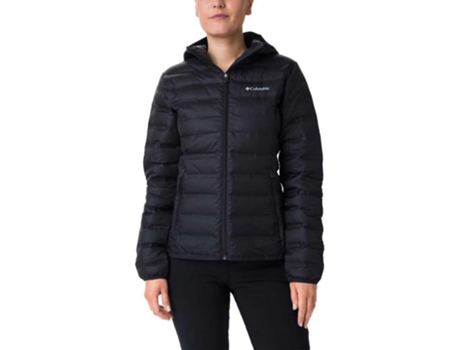 Abrigo para Mujer COLUMBIA Lake 22 Down Negro para Montaña (XS)