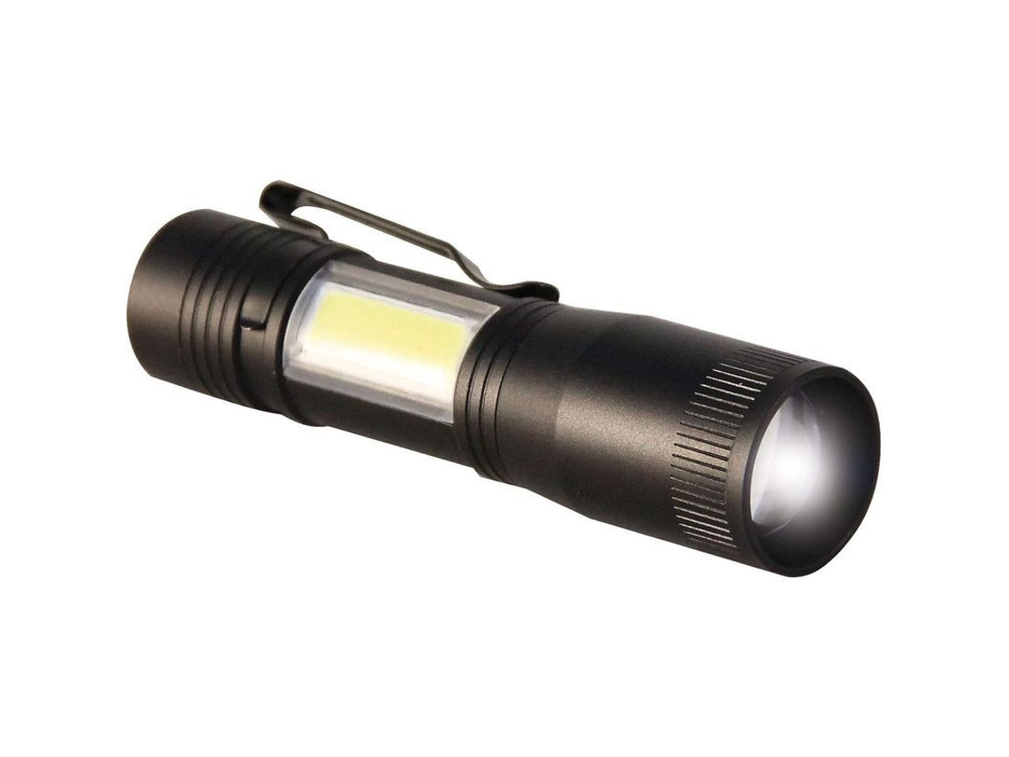 2026-linterna De Inspección Led D89 1w Con Clip Lateral 2 Haces 80 Lúmenes Zoom Cob Aluminio Camping Coche Pesca Emergencia A+++