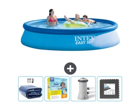 Piscina Insuflável INTEX 28143NP-CB10 (7290 L - 396x84cm)