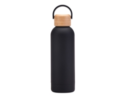Botella termo de acero inoxidable de 500ml con boquilla y pajita. NEVEANCE