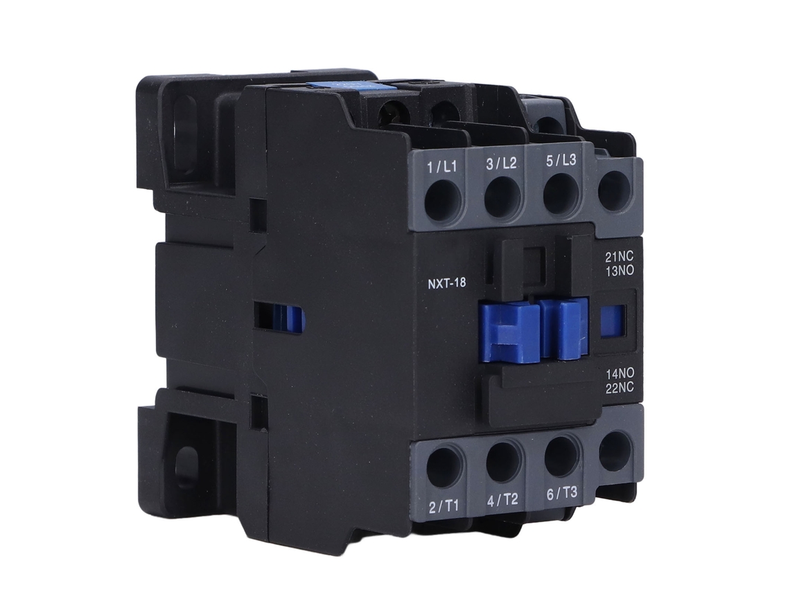 Contactador Ac 50hz 32a Din Rail De Plástico Termorresistente Pa66 Para Control Automático