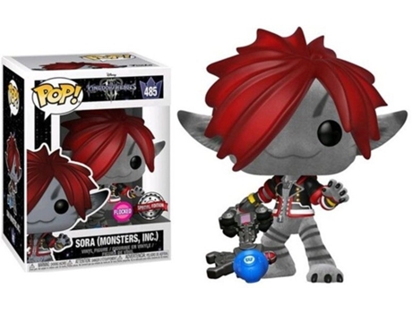 DISNEY FUNKO POP! KINGDOM HEARTS 3 - SORA (MONSTRUOS S.A.) FLOCKED - EXCLUSIVO