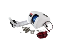 Guincho De Âncora, Operação Elétrica, Controle Remoto Sem Fio, 12v 25lbs