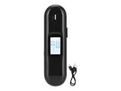 Detector De Alcohol Portátil Sin Contacto, Alcoholímetro Digital Con Sensor De Alta Precisión, Recargable Por Usb.