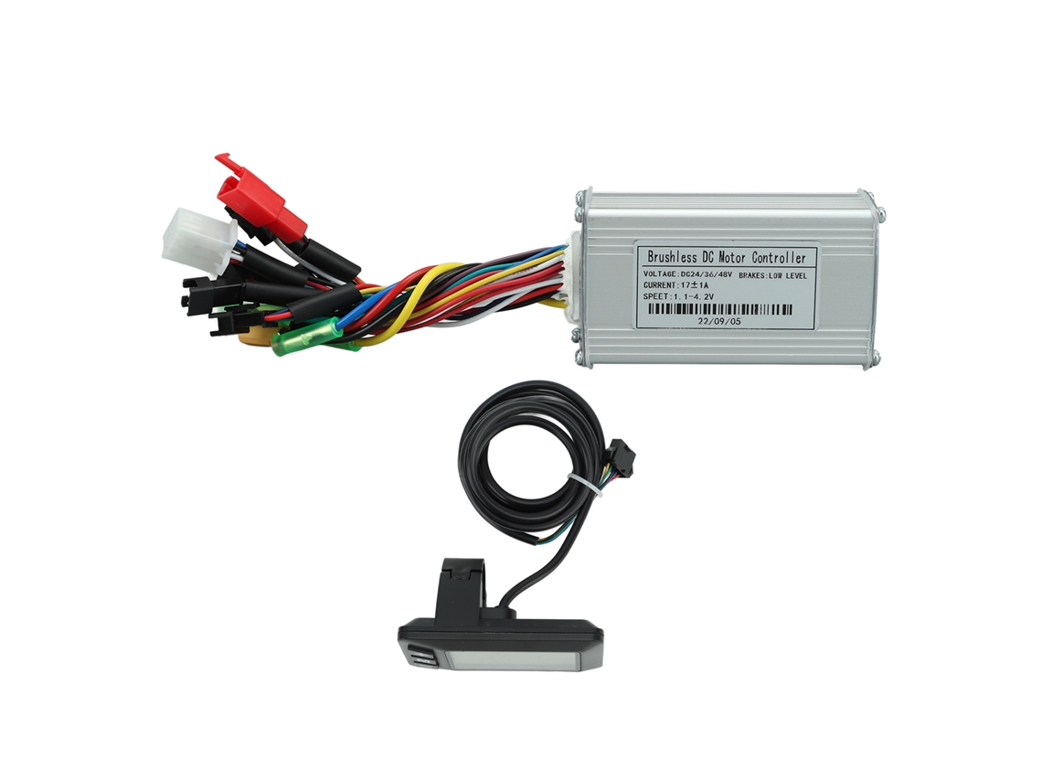 Controlador De Motor Sin Escobillas Con 3 Modos De Onda Sinusoidal, 250w-350w, 24v, 36v, 48v, Con Pantalla Lcd Para Bicicletas Eléctricas.