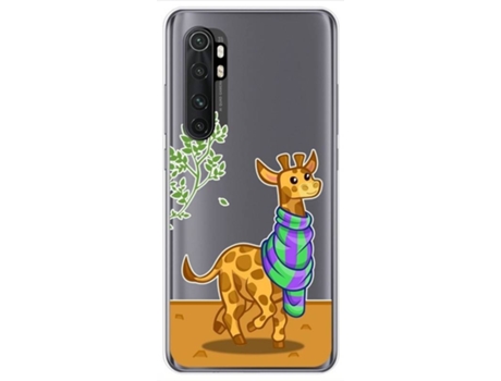 Carcasa Xiaomi Mi Note 10 Lite TUMUNDOSMARTPHONE Dibujos Transparente Multicolor