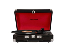 Tocadiscos CROSLEY Cruiser Plus Negro 2 Vías Bluetooth
