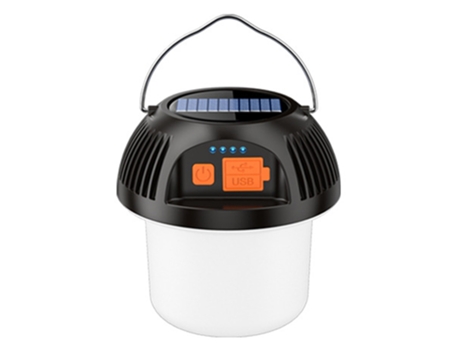 Luces solares LED para exteriores para acampar, luces portátiles para tienda de campaña