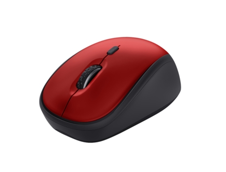 Ratón TRUST (1600 dpi - Negro,Rojo)
