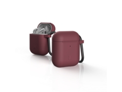 [U] Apple Airpods Silicona Borgoña