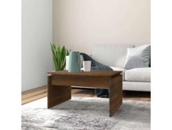 Mesa de centro HARLANV1 de 68x50x38 cm en roble marrón.