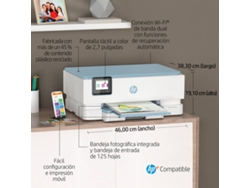 Impresora HP Envy Inspire 7221E (Multifunción - Inyección de Tinta - Wi-Fi - Bluetooth - Instant Ink)