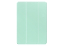 Capa Para Samsung Galaxy Tab S9 Plus Sm-x810 12.4 Polegadas Com Ranhura Para Caneta Verde Menta