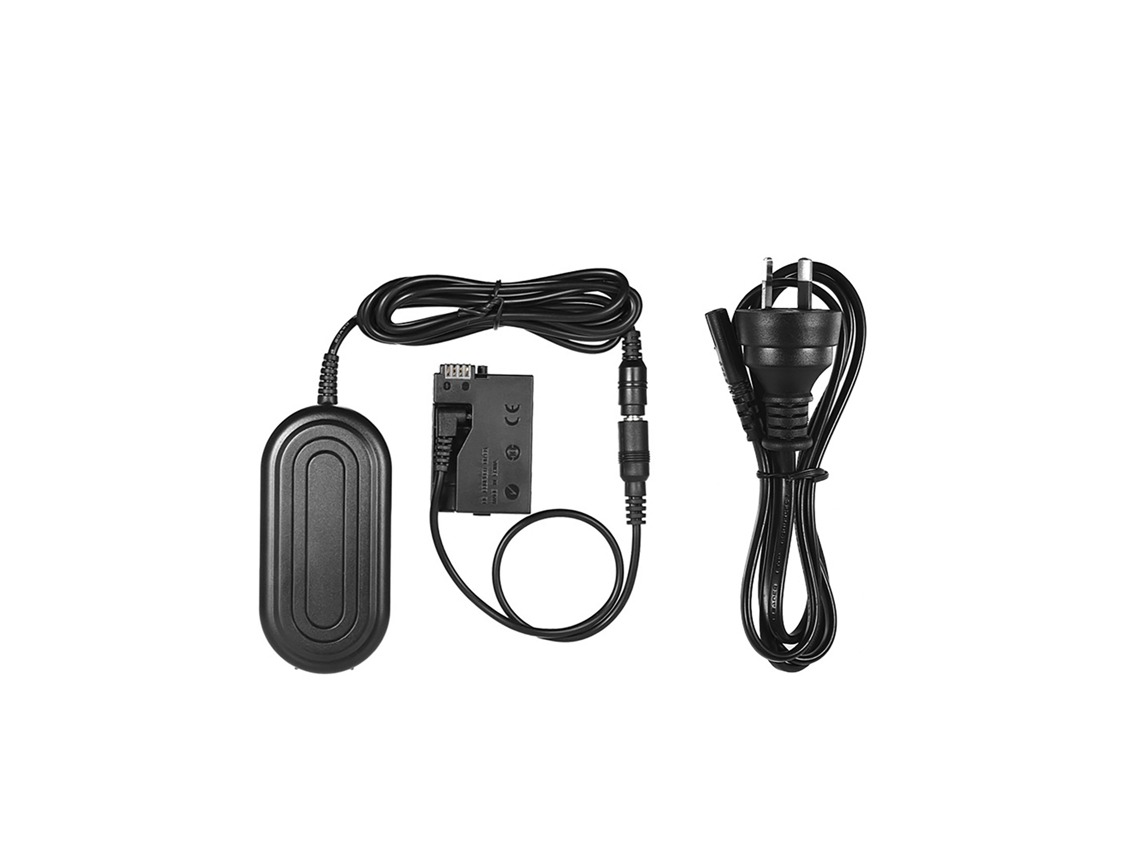 Fuente De Alimentación Ac Ack-e8 Adaptador De Batería Falsa Lp-e8 Para Canon 700d 650d 600d 550d Rebel T5i T4i T3i T2i Dslr
