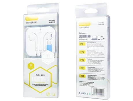 Auriculares Con Cable Gandy G1689 (Blanco)