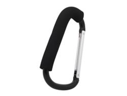 Gancho para cochecito de bebé, clip para bolso de cochecito, 16x10cm