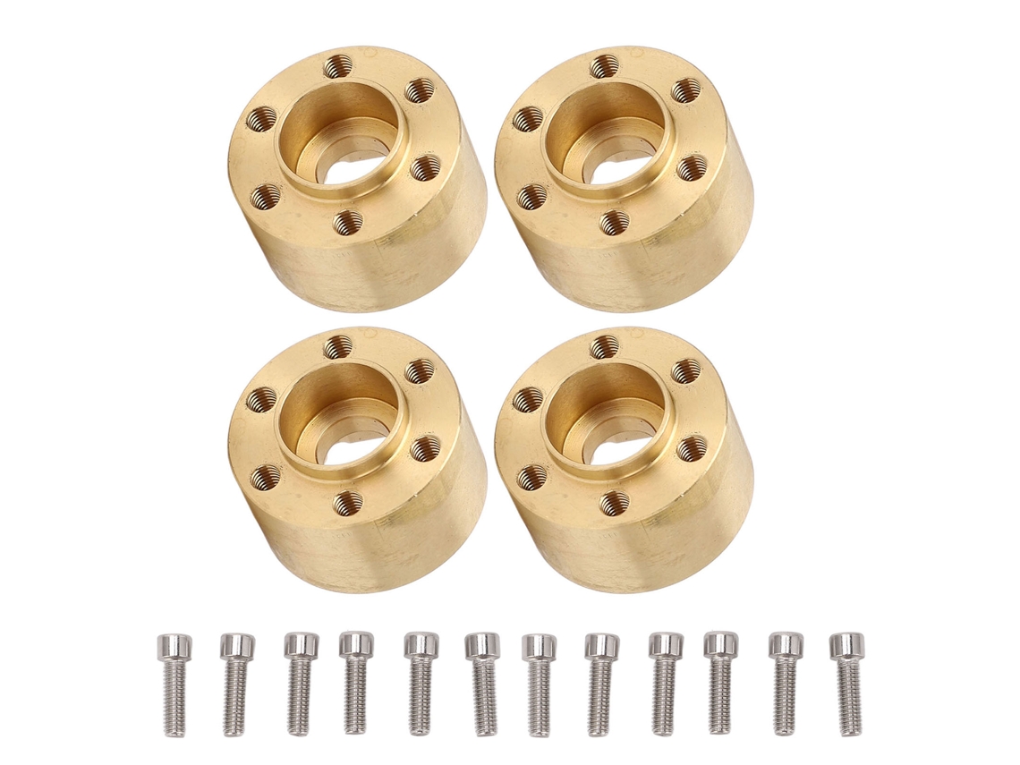 Adaptador De Rueda Hexagonal Agrandado De Latón De 15 Mm