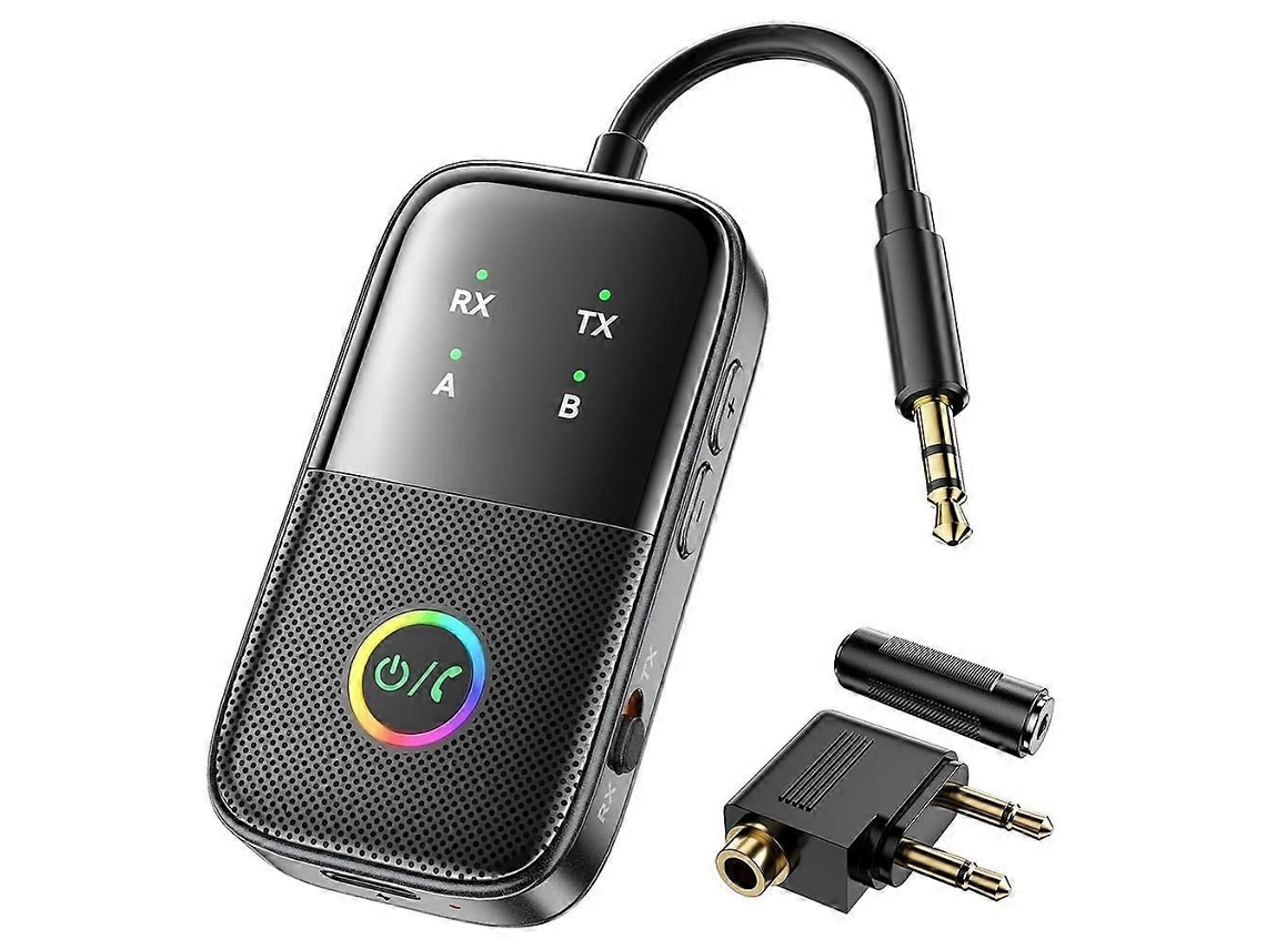 Transmisor y receptor Bluetooth, adaptador Bluetooth 2 en 1 para aviones GOKOCO