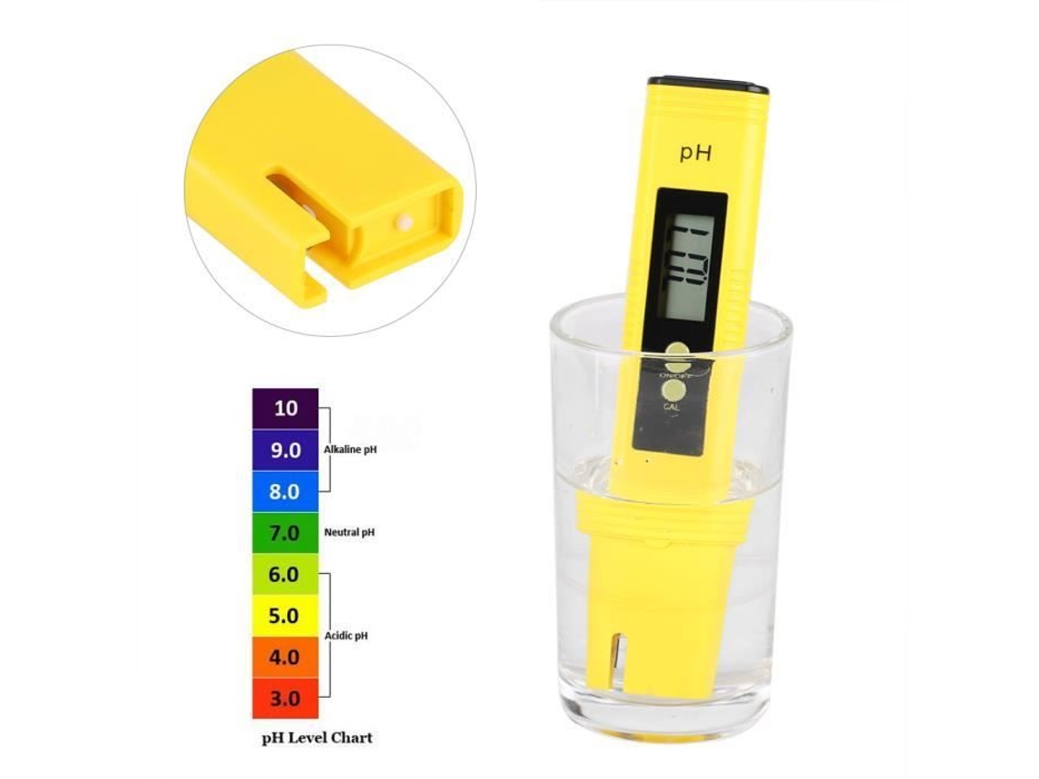 Testador De Qualidade Da Água, Ph, Temperatura, Medidor De Ph, Medição Doméstica, Hidroponia, Aquários, Piscinas 