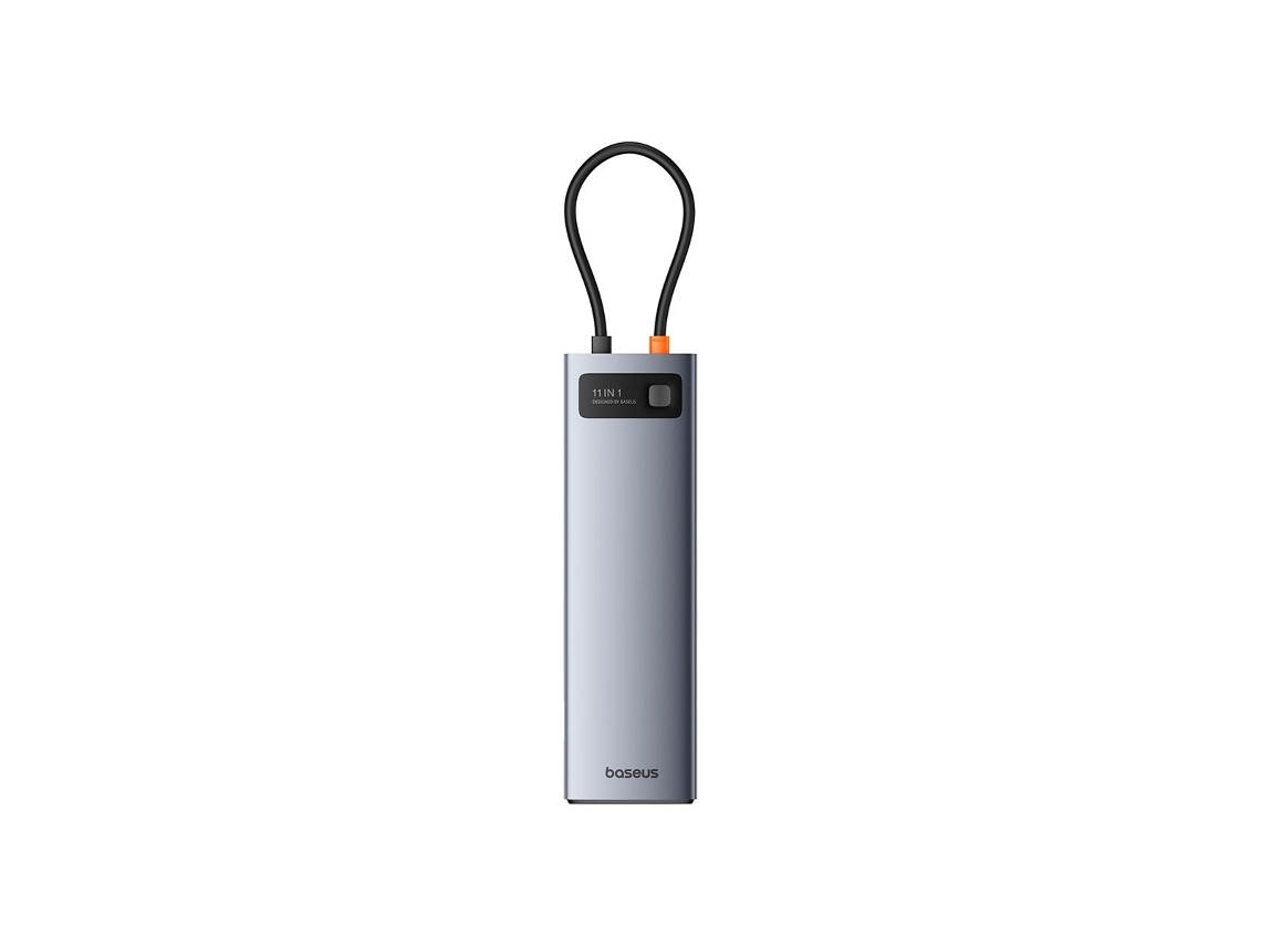 Power Delivery Usb-C Hub Gris BASEUS 11-In-1