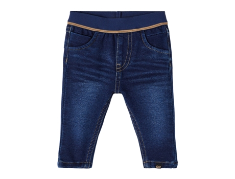 Pantalones de Niño NAME IT Delgado Silas Tr Mezclilla Azul (6 meses)