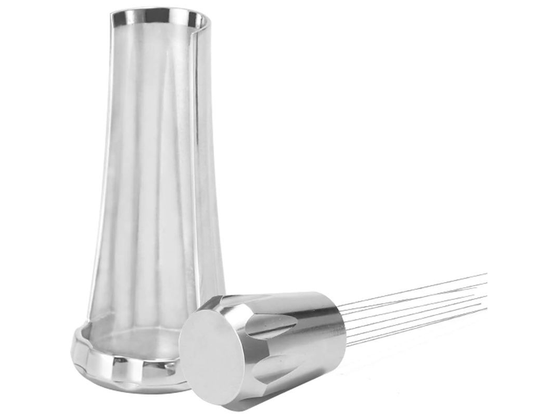 2026-agitador De Agujas Para Café Espresso Con Base, Distribuidor De Café Espresso (plata)