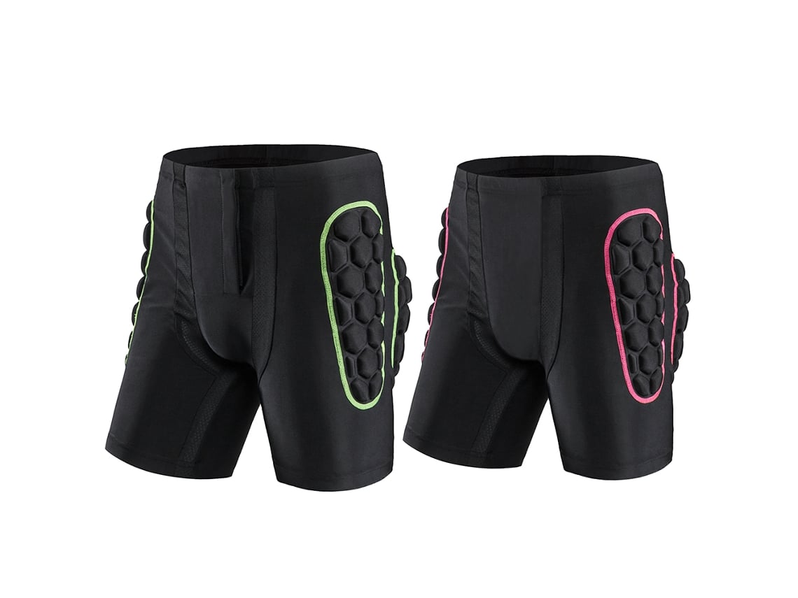 Shorts acolchoados para proteção de quadril e glúteos da 2026rebe para snowboard, esqui e patinação.