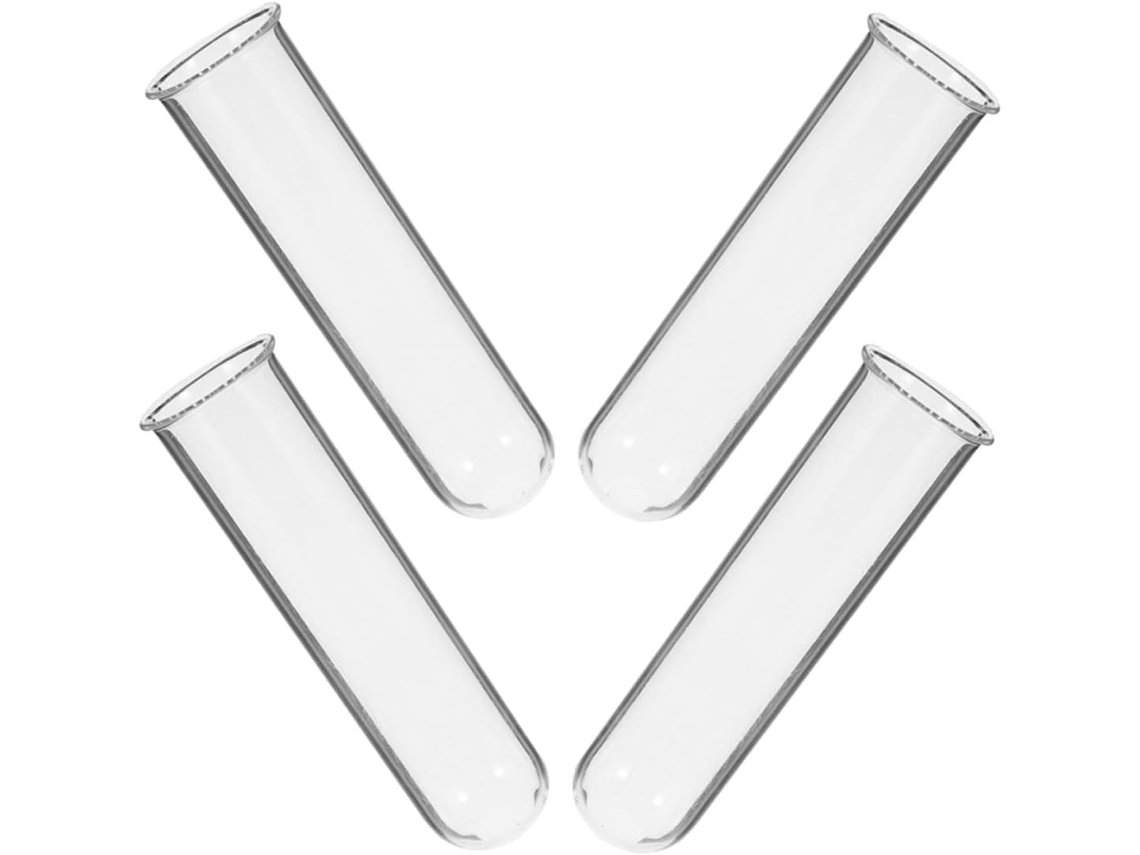4piezas Tubos De Vidrio Para Plantas Transparentes Tubos De Propagación De Plantas Para Jardín O