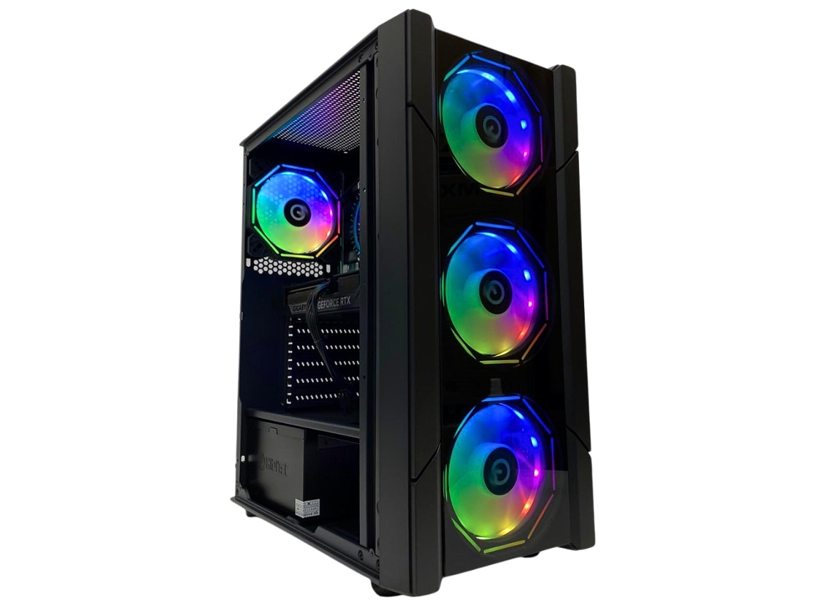 PC Gaming Tecnowake Wakeboost-x 16 / Intel Core i5 14400f / RTX 5070 12 GB / 16 GB de RAM DDR5 / SSD de 1 TB NVM / RGB / Wifi
