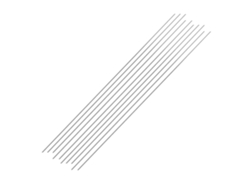 50 varillas de soldadura por arco de aluminio de 1,6 mm/2 mm con punto de fusión fácil, 10 x 50 cm.