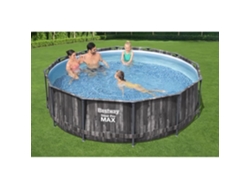 Piscina de Acero BESTWAY 5614X (con Cartucho - 9150 L - 366x100cm)