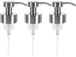 Pompe A Savonnyte Moussant Inox 304 Plateadoe 44mm Filyage Lot De 3 Tête Pour Distributeur Liquide