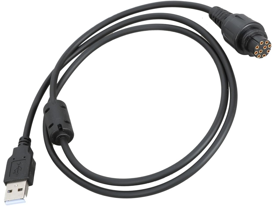 Cable De Programación Usb, 100 Cm, Cable De Interfaz, Abs Y Alambre Metálico, Para Radios Md78xg Y Md780.