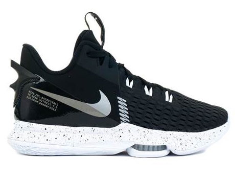 Zapatillas Deportivas NIKE (Negro, Blanco -Material Sintético, Tejido -28)