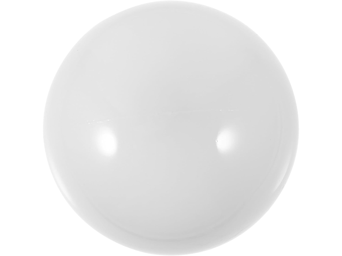 El Acrílico Crea Un Ambiente Cálido. Globo Blanco, Fácil De Instalar Y Quitar.