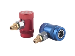 Adaptador de conexión rápida Primerox, fabricado en latón, para refrigerante R1234yf, para aire acondicionado.