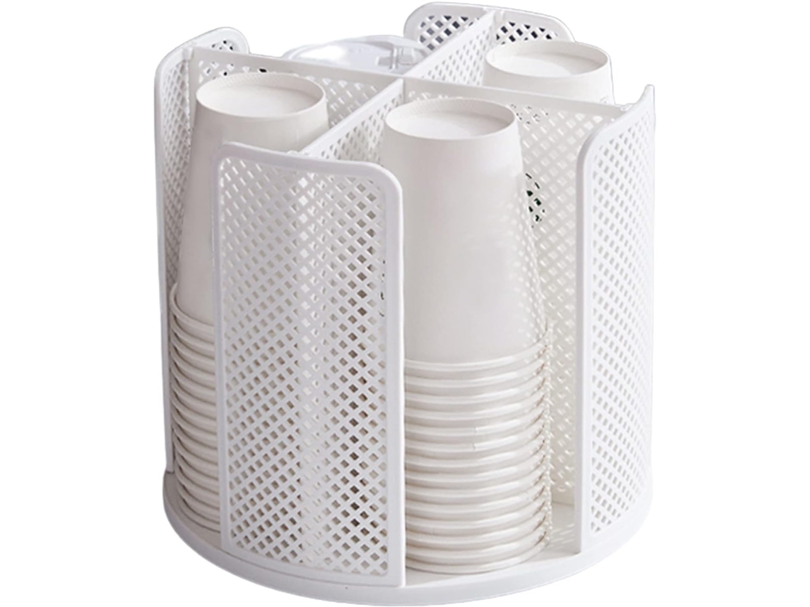 Dispensador De Vasos De Papel Desechables De Plástico. Para Encimeras, Cafeterías, Tiendas Y Hogares.