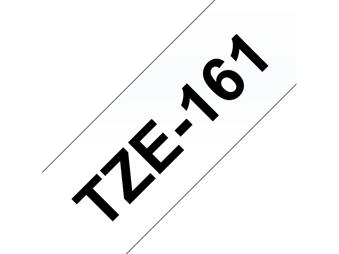 Cinta laminada Compatible Brother Tze161 Texto Negro / Fondo Claro 36Mm X 8M