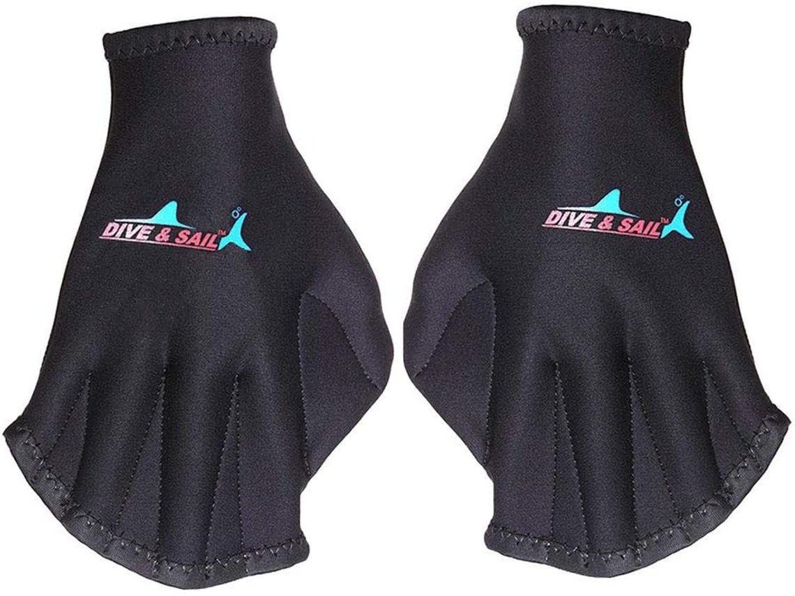 Guantes de neopreno impermeables para entrenamiento de natación