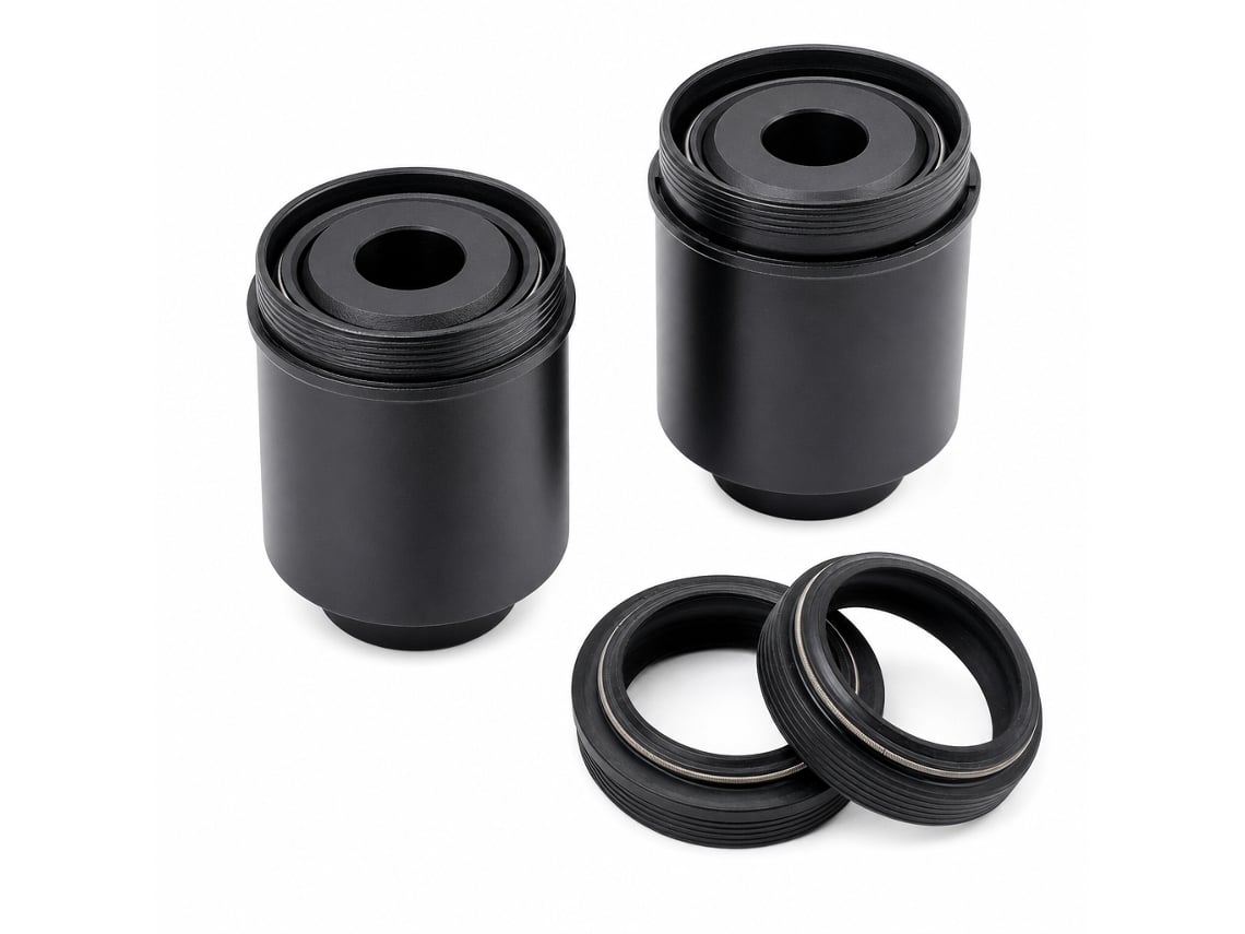 Instalador De Retén Polski Aleación Negra 32/34/35/36 Mm 1 Ud Ligero Y Portátil Para Horquilla De Bicicleta Mtb