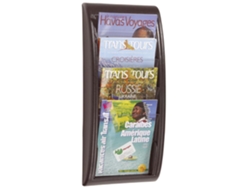 Expositor Paperflow Mural con 4 Divisorias para Formato A4 650 x 290 x 95 mm