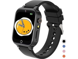 Reloj inteligente para niños con 26 juegos, pantalla HD mejorada, interfaz USB-C, cámara, podómetro y reproductor de música para bicicletas eléctricas.