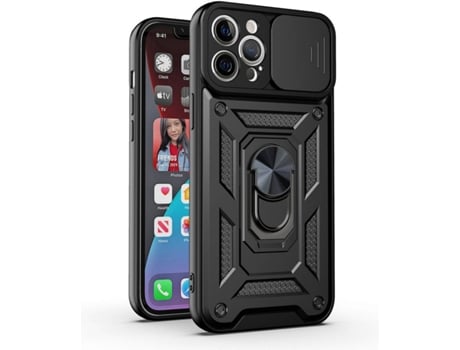 Carcasa iPhone 13 Pro Max LOVEBABYLY Negro