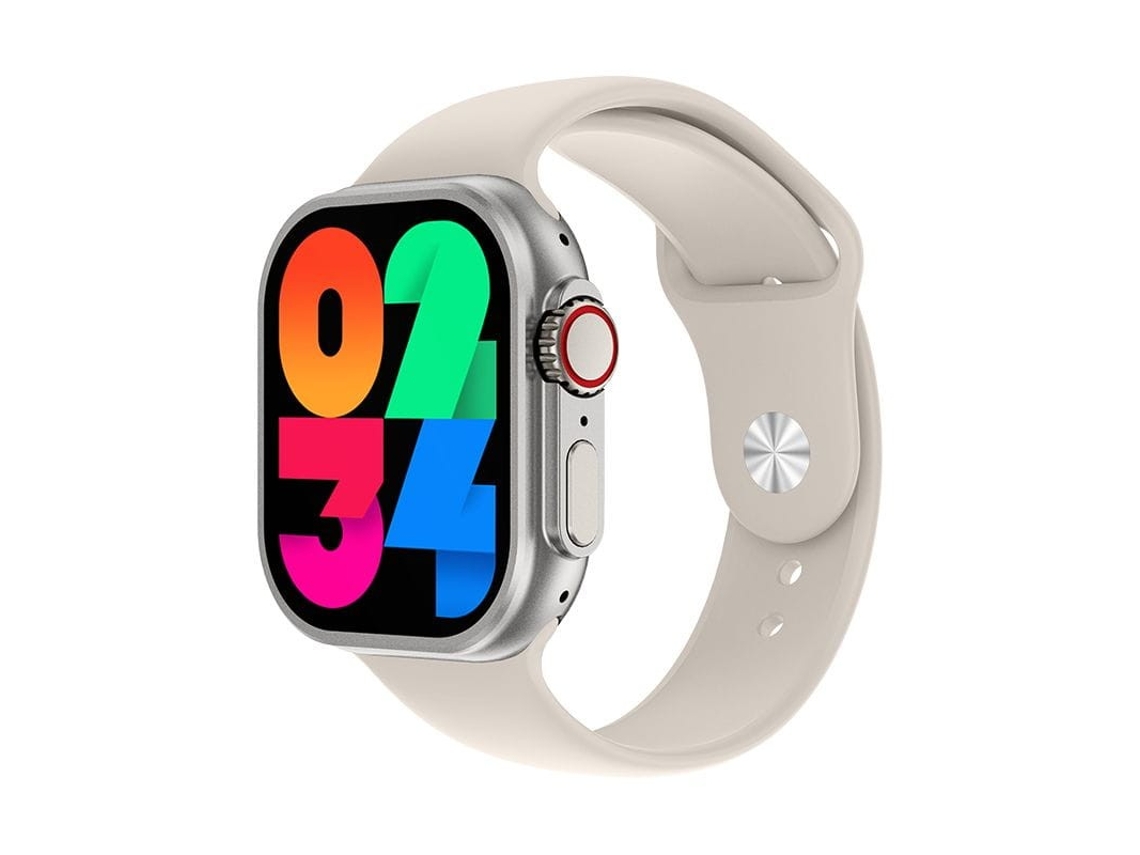 Smartwatch HW9 Ultra 2 Series 9 AMOLED 49mm 3 Correas y Llavero - Gris Onlike